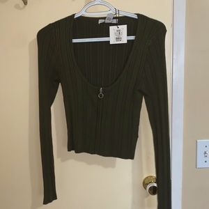 Zip up long sleeve